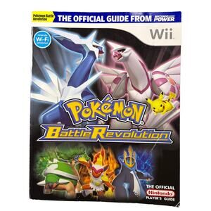 Pokémon Battle Revolution Nintendo Power Wii Players guide official book